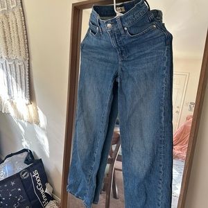 Madewell wide leg jean